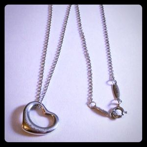 Tiffany and Co. heart necklace